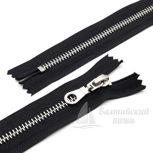 Молния металл неразъемная Т5 18см никель черная