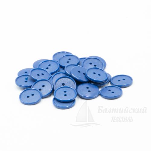 Пуговицы 17мм 2-х пр. прозрачные/цветные (полистирол)