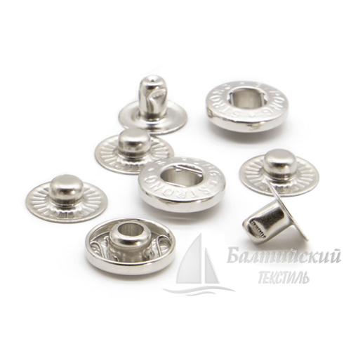 Кнопка 15мм пружина (Альфа) ТРИ части