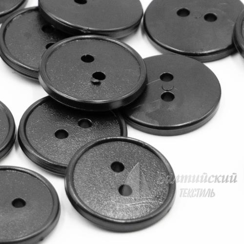 Пуговицы 17мм 2-х пр. черные (полистирол). Цена от 0,29 р. в Уфе
