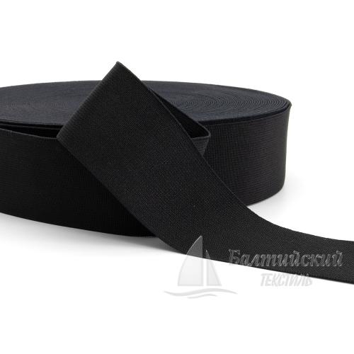 Резинка ткацкая 50мм черная Резинка ткацкая 50мм черная