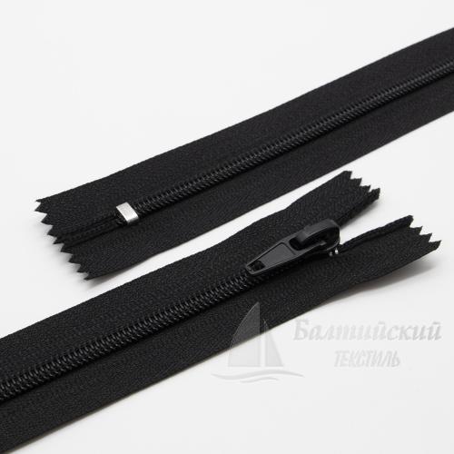 Молния витая неразъемная Т5 25см черная БТ