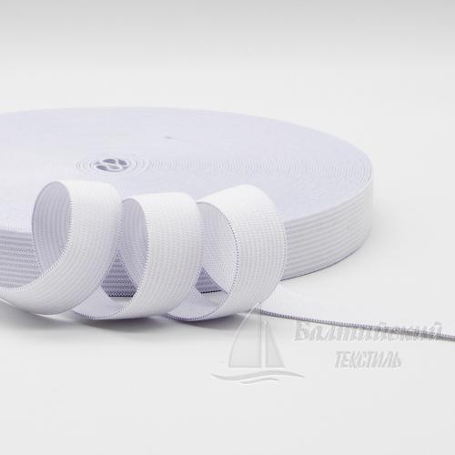 Резинка вязаная 20мм белая. Цена от 4,42 р. в Уфе