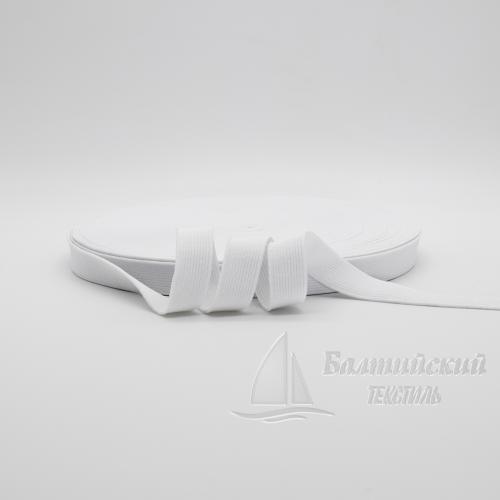Резинка ткацкая 20мм белая РБ