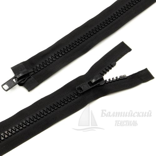 Молния трактор разъемная Т8 75см 2 замка черная усиленная (ЭКОНОМ)