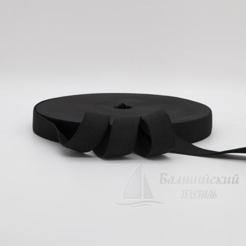 Резинка вязаная 20мм черная БТ. Цена от 4,74 р. в Уфе