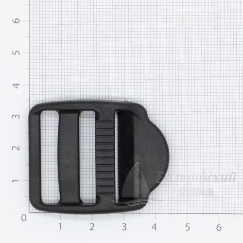 Пряжка регулировочная LE 30мм черная