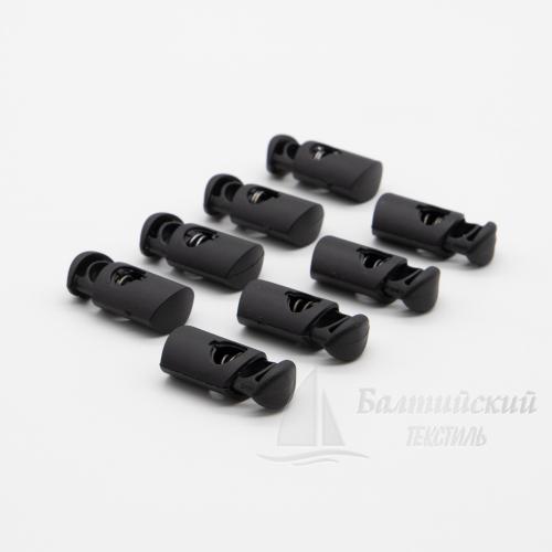 Фиксатор цилиндр 1 отверстие металлическая пружина черный