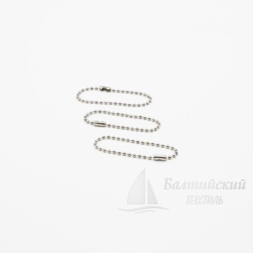 Цепочка шарики с замком 13 см (уп.1000шт.). Цена от 2,13 р. в Уфе Цепочка шарики с замком 13 см (уп.1000шт.). Цена от 2,13 р. в Уфе