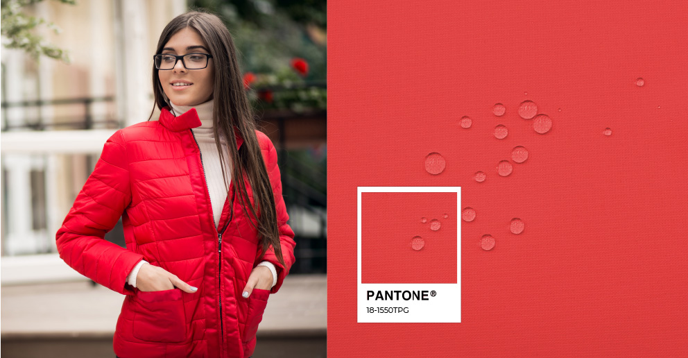 Модные цвета 2024-2025: Aurora Red (18-1550TPG) — Женственность и уверенность