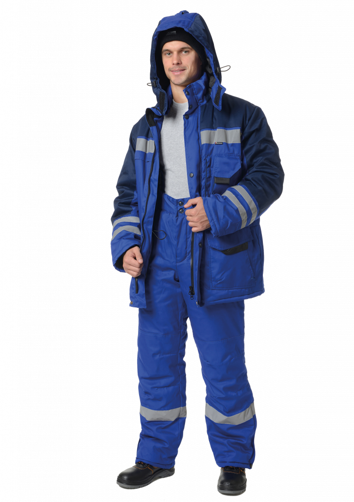 Смесовая ткань «Тракт» в готовом изделии