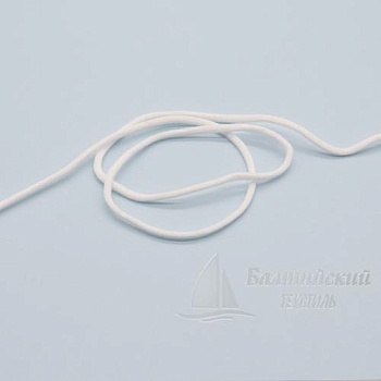 Шнур эластичный для масок Д2,8мм белый БТ. Цена от 1,83 р. в Уфе