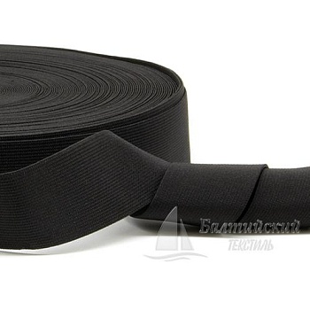 Резинка ткацкая 40мм черная РБ. Цена от 17,19 р. в Уфе