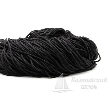 Шнур п/э Д4,5мм 1с36 без наполнителя бел/черн (Россия). Цена от 1,41 р. в Уфе