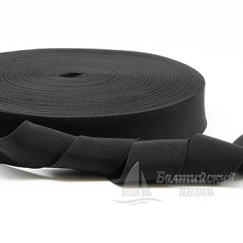Резинка ткацкая 35мм черная. Цена от 18,51 р. в Уфе