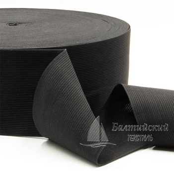 Резинка вязаная 80мм черная. Цена от 18,79 р. в Уфе