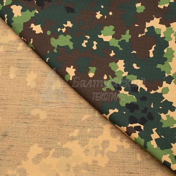 Ткань Темп-210 рип-стоп КМФ. Цена от 169.00 в Уфе