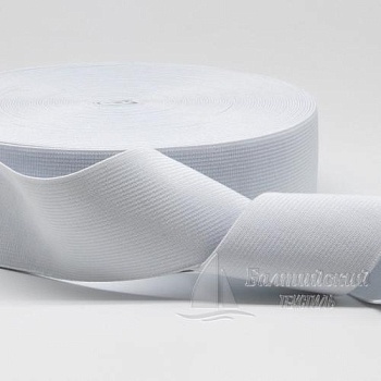 Резинка ткацкая 50мм белая БТ. Цена от 22,23 р. в Уфе