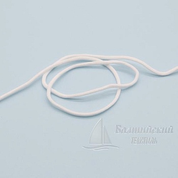 Шнур эластичный для масок Д2,6мм белый БТ. Цена от 2,79 р. в Уфе