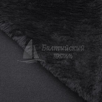 Мех искусственный мутон (150см) цв. черный. Цена от 329.00 в Уфе