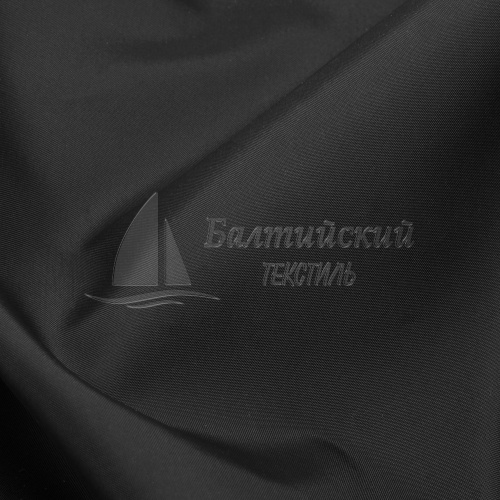 Ткань Милан №19-4007 черный, артикул А7600. Цена от 118 р. в Уфе, изображение 