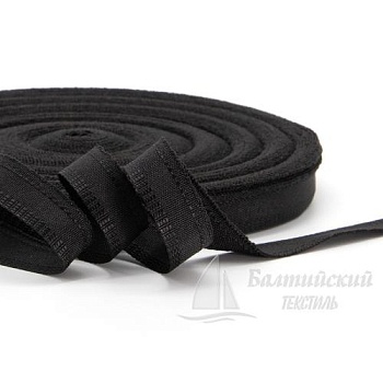 Лента брючная 15мм черная. Цена от 3,39 р. в Уфе