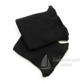 Манжеты трикотажные 8*10см ПАН (акрил) 1х1 бесшовные черные. Цена от 44 р. в Уфе