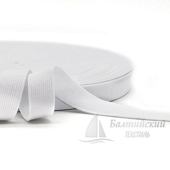 Резинка ткацкая 20мм белая РБ. Цена от 10,27 р. в Уфе