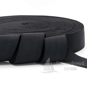 Резинка помочная 40мм черный РБ. Цена от 33,57 р. в Уфе