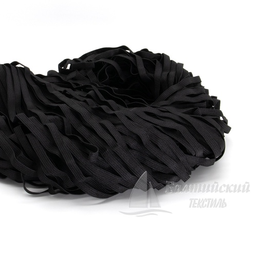 Резинка вязаная 8мм черная РБ артикул ЦМ09144. Цена от #REGION_MIN_PRICE# в Уфе