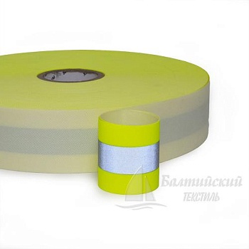 Лента световозвращающая огнестойкая XM-6010 полоса желтый 50мм. Цена от 64,02 р. в Уфе