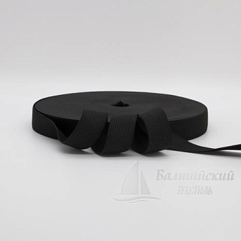 Резинка вязаная 20мм черная БТ. Цена от 4,74 р. в Уфе