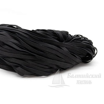 Резинка ткацкая 10мм черная. Цена от 6,64 р. в Уфе