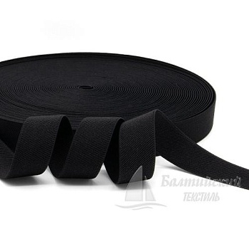Резинка помочная 30мм черный БТ. Цена от 27,75 р. в Уфе